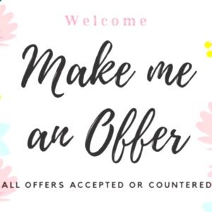 Weekend SALE!  Let’s make deal! 👌🏼